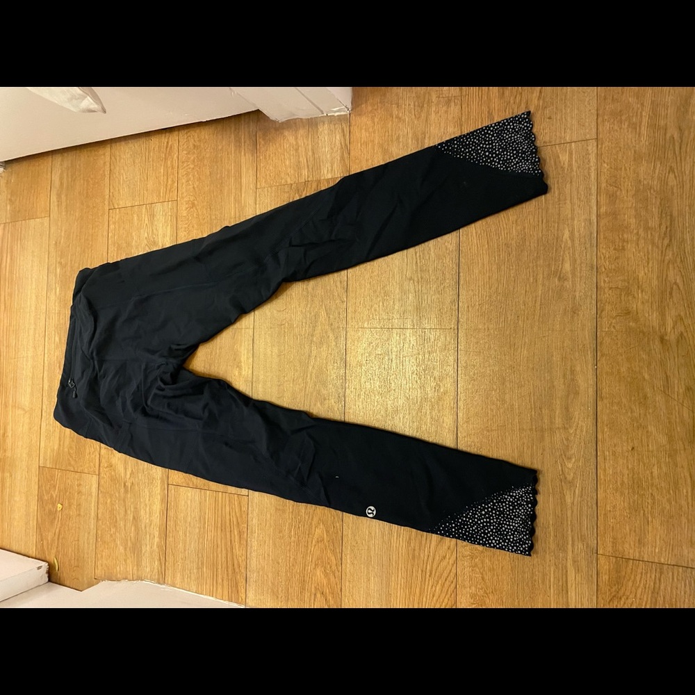 LULULENON FAST AND FREE Legging sz 2 TEAL